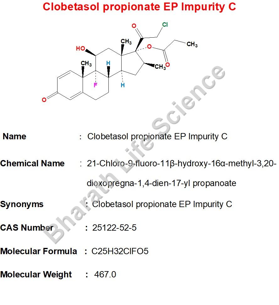 Clobetasol propionate EP Impurity C